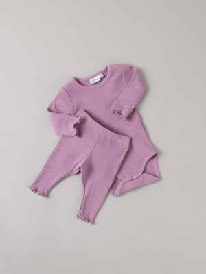Name It NBFROYANNA LEGGING Mauve Orchid | Freewear NBFROYANNA LEGGING - www.freewear.nl - Freewear