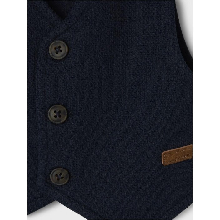 Name It NBMROXO WAISTCOAT Dark Sapphire/NMMROBINO | Freewear NBMROXO WAISTCOAT - www.freewear.nl - Freewear