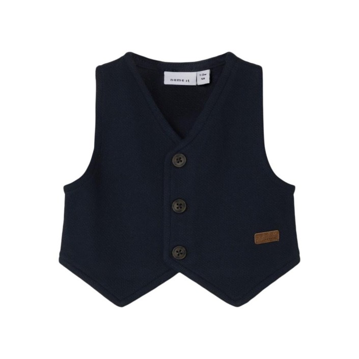 Name It NBMROXO WAISTCOAT Dark Sapphire/NMMROBINO | Freewear NBMROXO WAISTCOAT - www.freewear.nl - Freewear