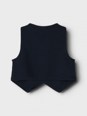 Name It NBMROXO WAISTCOAT Dark Sapphire/NMMROBINO | Freewear NBMROXO WAISTCOAT - www.freewear.nl - Freewear