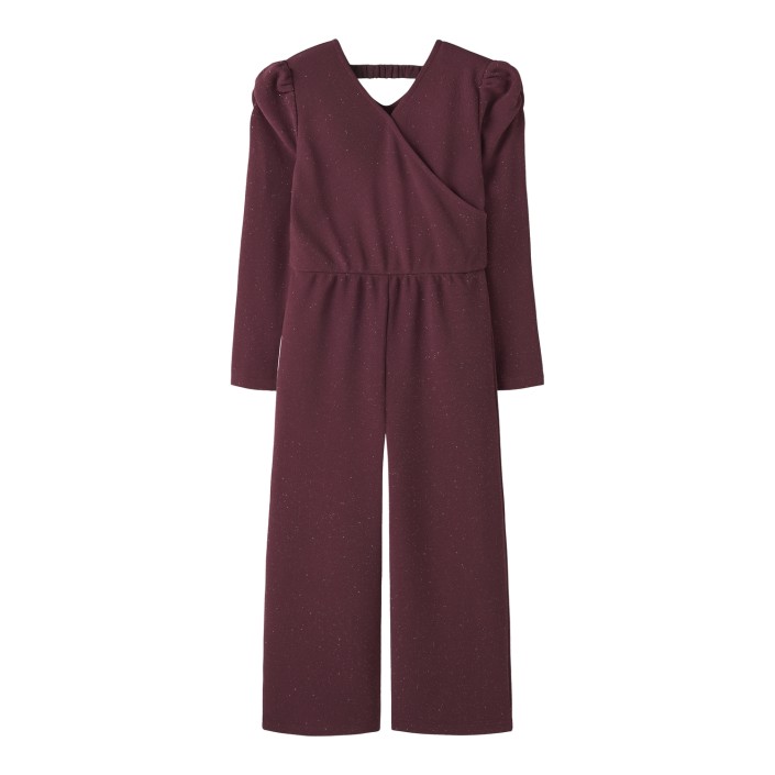 NAME IT KIDS NKFROKA LS JUMPSUIT Burgundy | Freewear NKFROKA LS JUMPSUIT - www.freewear.nl - Freewear