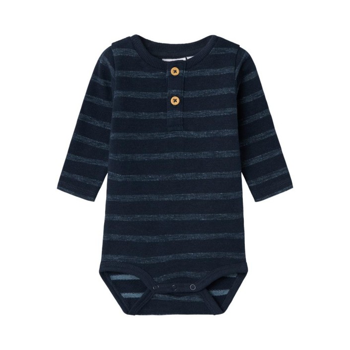 Name It NBMSANDEL LS BODY Dark Sapphire | Freewear NBMSANDEL LS BODY - www.freewear.nl - Freewear