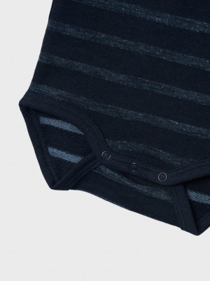 Name It NBMSANDEL LS BODY Dark Sapphire | Freewear NBMSANDEL LS BODY - www.freewear.nl - Freewear