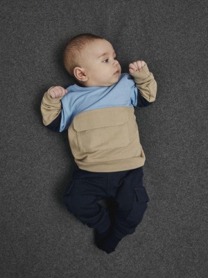 Name It NBMSOLLY SWEAT PANT BRU Dark Sapphire | Freewear NBMSOLLY SWEAT PANT BRU - www.freewear.nl - Freewear
