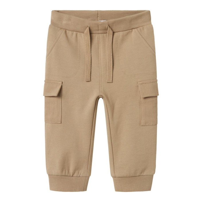 Name It NBMSOLLY SWEAT PANT BRU Weathered Teak | Freewear NBMSOLLY SWEAT PANT BRU - www.freewear.nl - Freewear