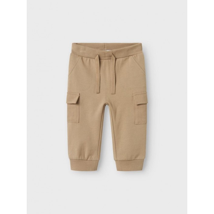 Name It NBMSOLLY SWEAT PANT BRU Weathered Teak | Freewear NBMSOLLY SWEAT PANT BRU - www.freewear.nl - Freewear