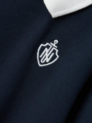NAME IT MINI NMMRON NREG SWEAT BRU Dark Sapphire | Freewear NMMRON NREG SWEAT BRU - www.freewear.nl - Freewear