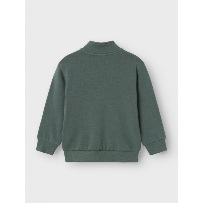 NAME IT MINI NMMSIGMUND NREG SWEAT BRU Dark Forest | Freewear NMMSIGMUND NREG SWEAT BRU - www.freewear.nl - Freewear