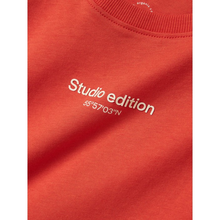 NAME IT KIDS NKMBRODY SS NREG TOP NOOS Paprika/W. JET STREAM PRINT | Freewear NKMBRODY SS NREG TOP NOOS - www.freewear.nl - Freewear