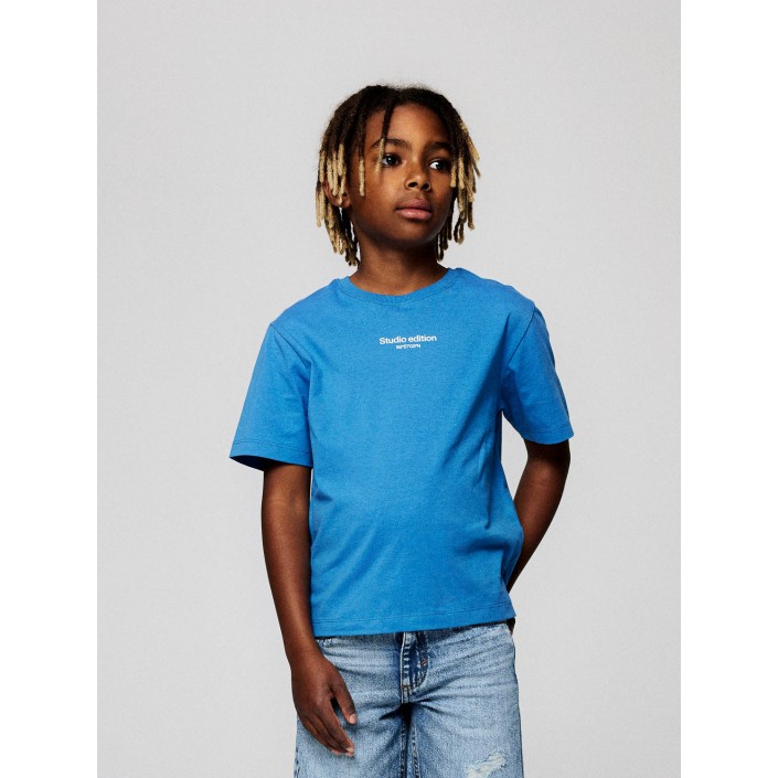 NAME IT KIDS NKMBRODY SS NREG TOP NOOS star sapphire | Freewear NKMBRODY SS NREG TOP NOOS - www.freewear.nl - Freewear