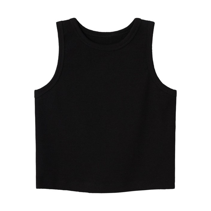 NAME IT KIDS NKFNAKAL SL SHORT TOP NOOS Black | Freewear NKFNAKAL SL SHORT TOP NOOS - www.freewear.nl - Freewear