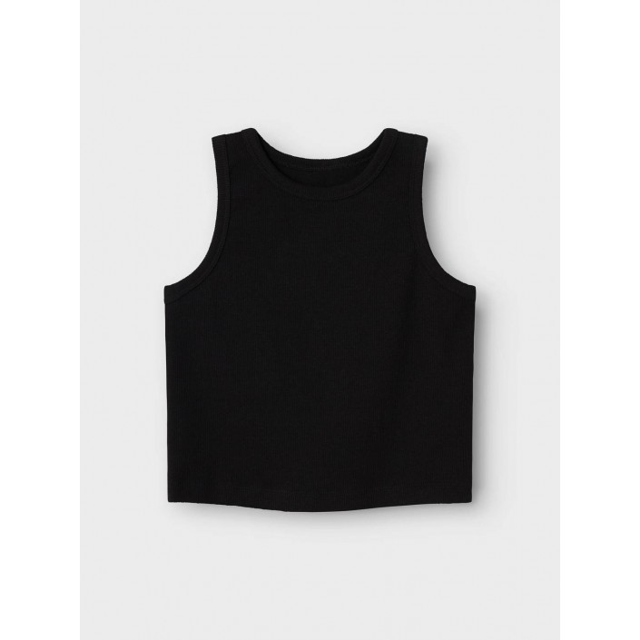 NAME IT KIDS NKFNAKAL SL SHORT TOP NOOS Black | Freewear NKFNAKAL SL SHORT TOP NOOS - www.freewear.nl - Freewear