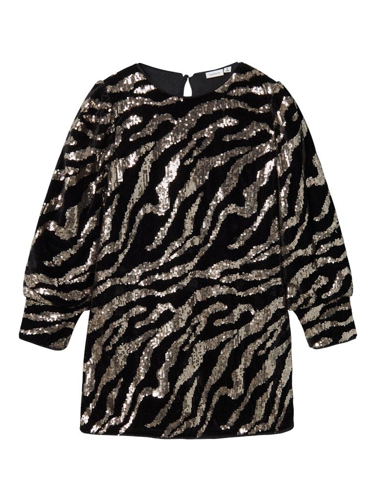 Name It Nkfranimal Ls Dress High Cuff Box