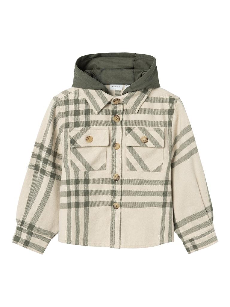 NAME IT NMMOSOM OS SHIRT WH BOX Jongens Overhemd - Maat 98