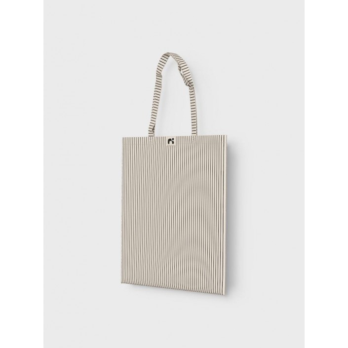 NAME IT KIDS NKNOLESSIA SHOPPING NET BF Birch/STRIPE | Freewear NKNOLESSIA SHOPPING NET BF - www.freewear.nl - Freewear