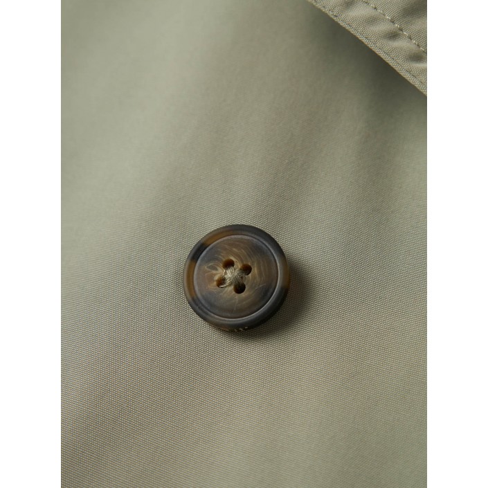 NAME IT KIDS NKFMADELIN TRENCH COAT SHORT Shadow | Freewear NKFMADELIN TRENCH COAT SHORT - www.freewear.nl - Freewear