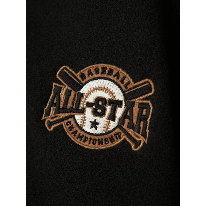 NAME IT KIDS NKMMIKADO VARSITY JACKET Black | Freewear NKMMIKADO VARSITY JACKET - www.freewear.nl - Freewear
