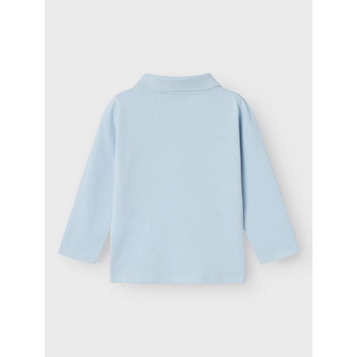 NAME IT MINI NMMROGER LS POLO Niagara Mist | Freewear NMMROGER LS POLO - www.freewear.nl - Freewear