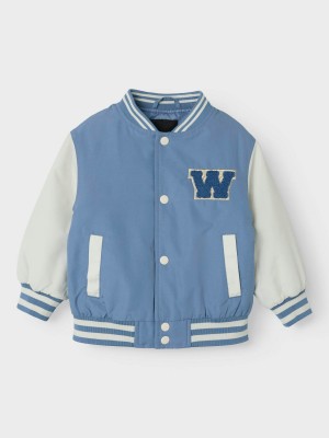NAME IT MINI NMMMAINS VARSITY JACKET Infinity | Freewear NMMMAINS VARSITY JACKET - www.freewear.nl - Freewear
