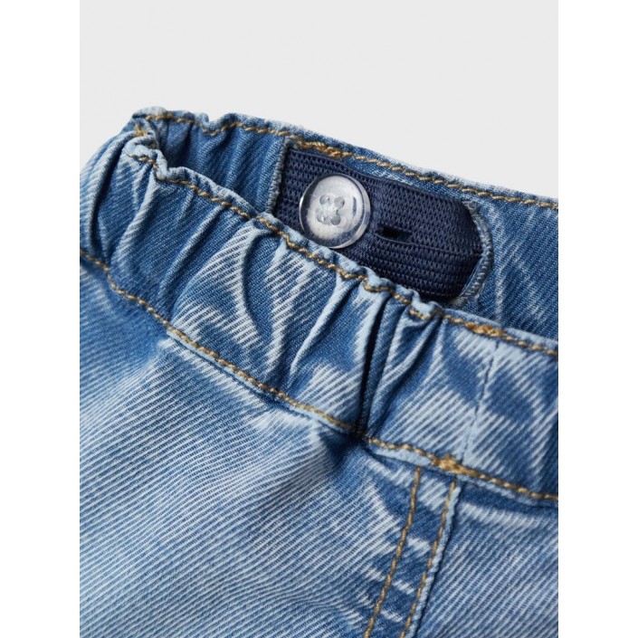 Name It NBMBEN BAGGY CARGO JEANS 2727-YB NO: Medium Blue Denim | Freewear NBMBEN BAGGY CARGO JEANS 2727-YB NO: - www.freewear.nl - Freewear