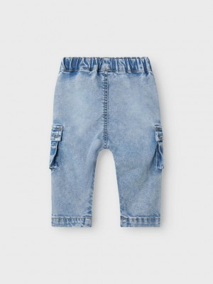 Name It NBMBEN BAGGY CARGO JEANS 2727-YB NO: Medium Blue Denim | Freewear NBMBEN BAGGY CARGO JEANS 2727-YB NO: - www.freewear.nl - Freewear
