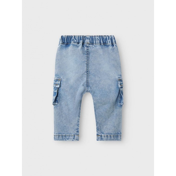 Name It NBMBEN BAGGY CARGO JEANS 2727-YB NO: Medium Blue Denim | Freewear NBMBEN BAGGY CARGO JEANS 2727-YB NO: - www.freewear.nl - Freewear