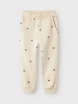 NAME IT MINI NMFVALBA SWE PANT UNB NOOS Summer Sand | Freewear NMFVALBA SWE PANT UNB NOOS - www.freewear.nl - Freewear