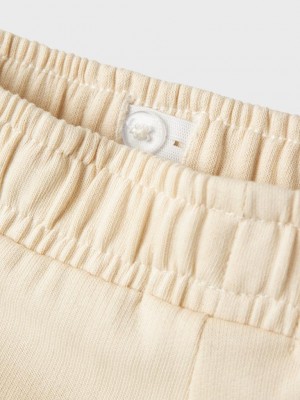 NAME IT MINI NMFVALBA SWE PANT UNB NOOS Summer Sand | Freewear NMFVALBA SWE PANT UNB NOOS - www.freewear.nl - Freewear