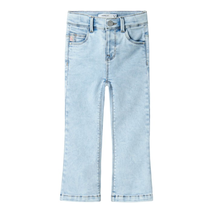 NAME IT MINI NMFPOLLY SKINNY BOOCUT JEANS 1842-T: Light Blue Bleached Denim | Freewear NMFPOLLY SKINNY BOOCUT JEANS 1842-T: - www.freewear.nl - Freewear