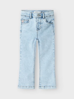 NAME IT MINI NMFPOLLY SKINNY BOOCUT JEANS 1842-T: Light Blue Bleached Denim | Freewear NMFPOLLY SKINNY BOOCUT JEANS 1842-T: - www.freewear.nl - Freewear