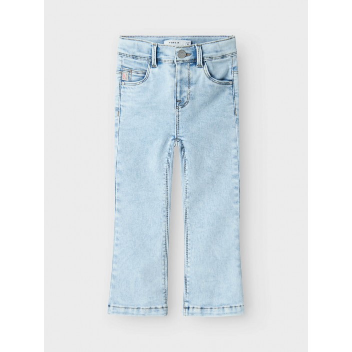 NAME IT MINI NMFPOLLY SKINNY BOOCUT JEANS 1842-T: Light Blue Bleached Denim | Freewear NMFPOLLY SKINNY BOOCUT JEANS 1842-T: - www.freewear.nl - Freewear