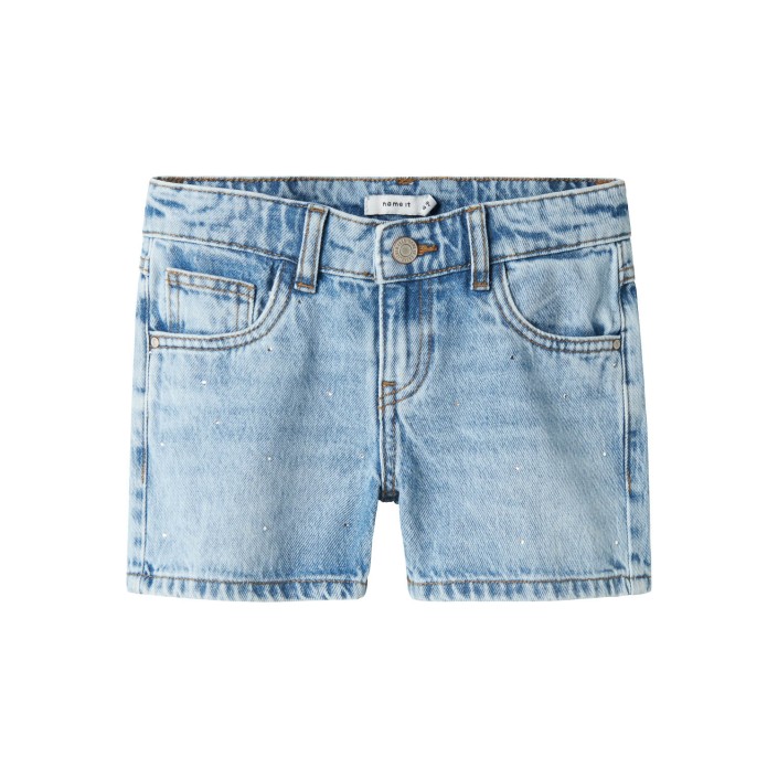 NAME IT KIDS NKFROSE REG DNM SHORTS 6042-AC NOOS Medium Blue Denim | Freewear NKFROSE REG DNM SHORTS 6042-AC NOOS - www.freewear.nl - Freewear