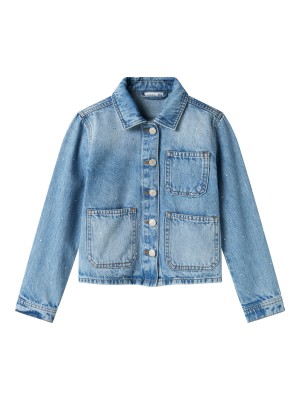 NAME IT KIDS NKFARIA LS OS DNM JACKET 6024-AC D Light Blue Denim | Freewear NKFARIA LS OS DNM JACKET 6024-AC D - www.freewear.nl - Freewear