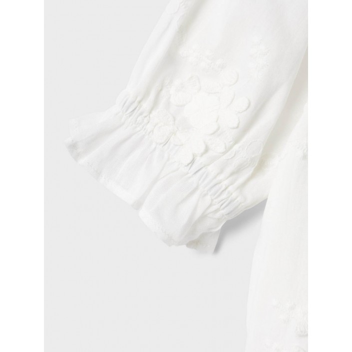 NAME IT MINI NMFFASINE SS TOP Bright White | Freewear NMFFASINE SS TOP - www.freewear.nl - Freewear