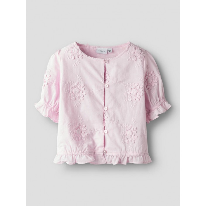 NAME IT MINI NMFFASINE SS TOP Light Lilac | Freewear NMFFASINE SS TOP - www.freewear.nl - Freewear