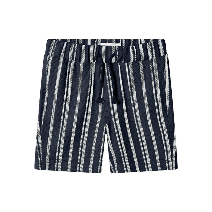 NAME IT KIDS NKMFOKO NREG SHORTS Navy Blazer/BRIGHT WHITE | Freewear NKMFOKO NREG SHORTS - www.freewear.nl - Freewear
