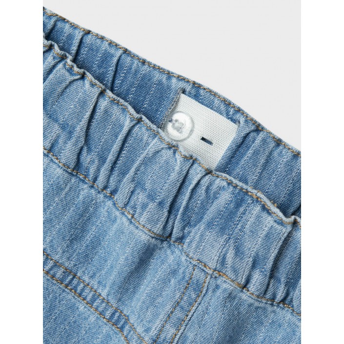 NAME IT KIDS NKMRYAN CARGO DNM L SHORTS 3950-KY Light Blue Denim/STRIPES | Freewear NKMRYAN CARGO DNM L SHORTS 3950-KY - www.freewear.nl - Freewear