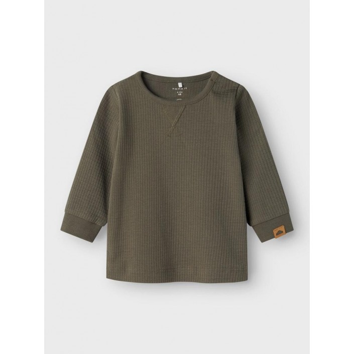 Name It NBMNOTAT R LS TOP Tea Leaf | Freewear NBMNOTAT R LS TOP - www.freewear.nl - Freewear