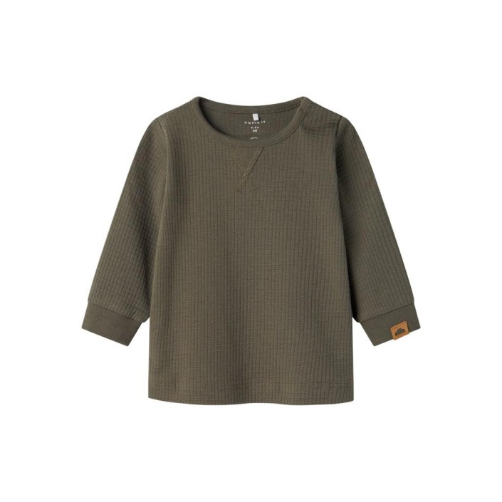 Name It NBMNOTAT R LS TOP Tea Leaf | Freewear NBMNOTAT R LS TOP - www.freewear.nl - Freewear