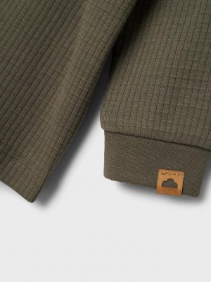 Name It NBMNOTAT R LS TOP Tea Leaf | Freewear NBMNOTAT R LS TOP - www.freewear.nl - Freewear