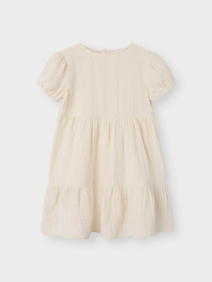 NAME IT MINI NMFJASMIN SS DRESS NOOS Summer Sand | Freewear NMFJASMIN SS DRESS NOOS - www.freewear.nl - Freewear