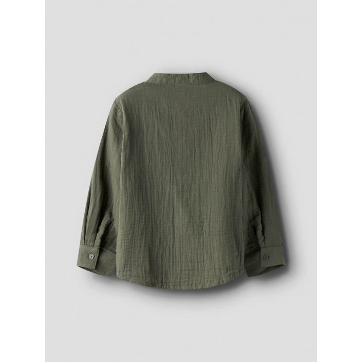 NAME IT MINI NMMJOHNNY LS SHIRT Dusty Olive | Freewear NMMJOHNNY LS SHIRT - www.freewear.nl - Freewear