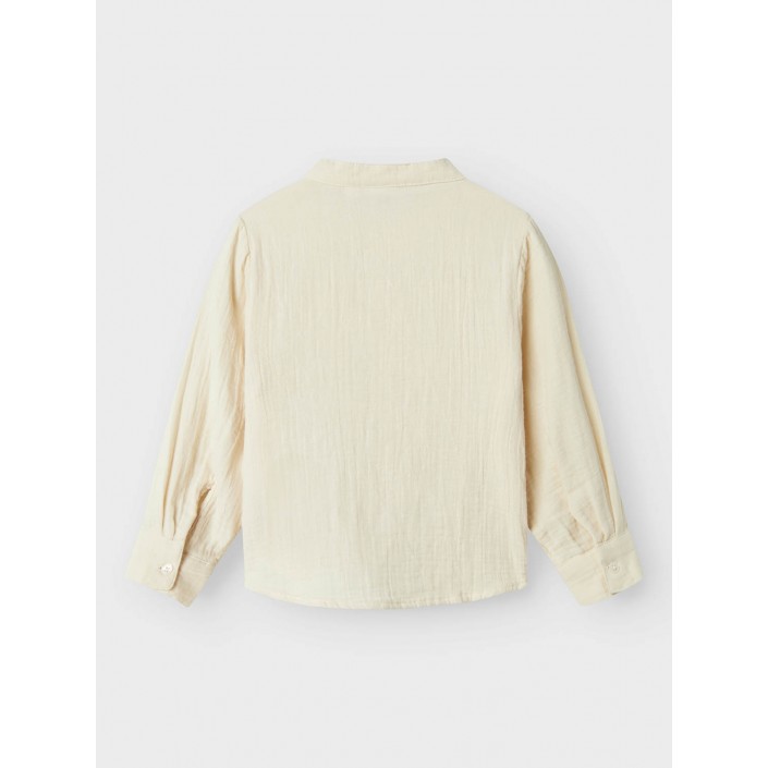 NAME IT MINI NMMJOHNNY LS SHIRT Summer Sand | Freewear NMMJOHNNY LS SHIRT - www.freewear.nl - Freewear