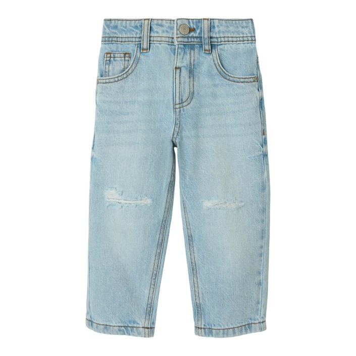 NAME IT MINI NMMSILAS TAPERED JEANS 2600-DM D Light Blue Denim | Freewear NMMSILAS TAPERED JEANS 2600-DM D - www.freewear.nl - Freewear