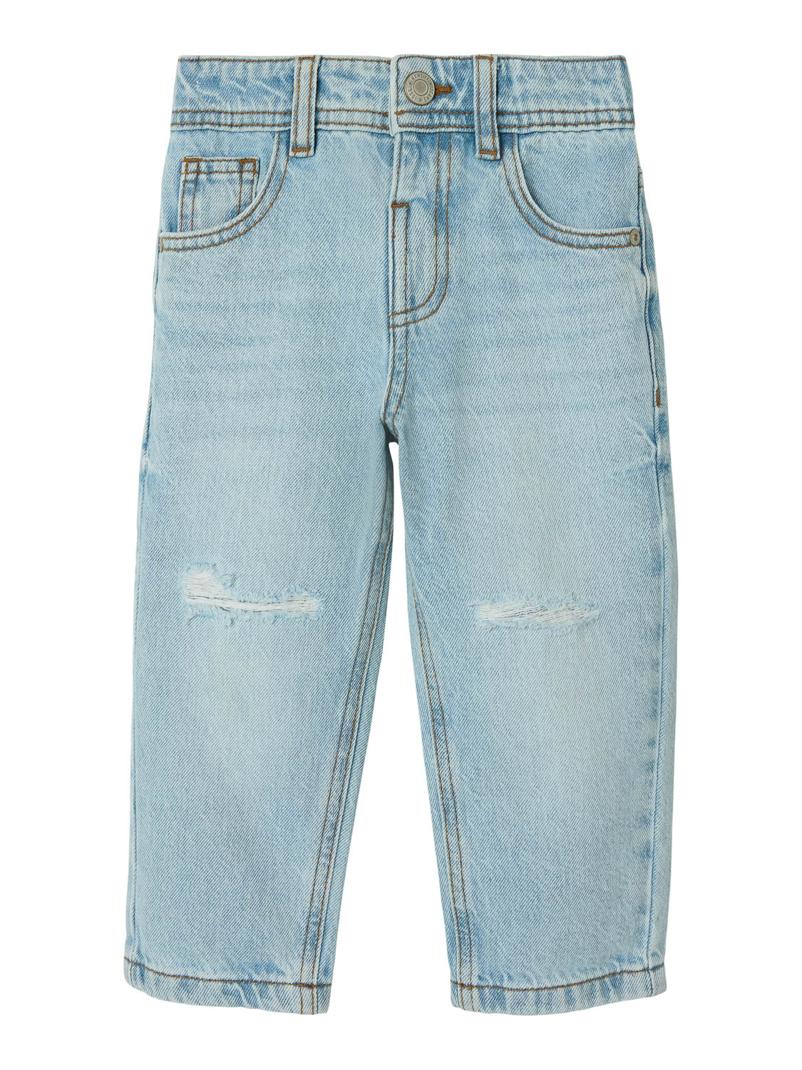 Name It mini jongens spijkerbroek SILAS Light Blue Denim Tapered Fit