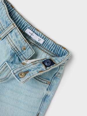 NAME IT MINI NMMSILAS TAPERED JEANS 2600-DM D Light Blue Denim | Freewear NMMSILAS TAPERED JEANS 2600-DM D - www.freewear.nl - Freewear