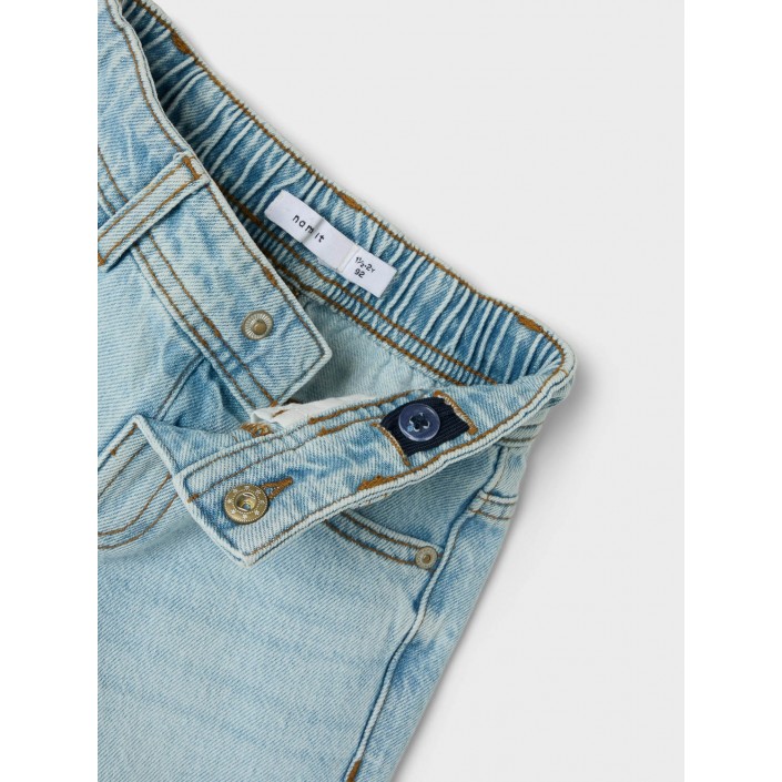 NAME IT MINI NMMSILAS TAPERED JEANS 2600-DM D Light Blue Denim | Freewear NMMSILAS TAPERED JEANS 2600-DM D - www.freewear.nl - Freewear
