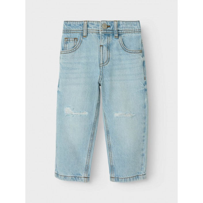 NAME IT MINI NMMSILAS TAPERED JEANS 2600-DM D Light Blue Denim | Freewear NMMSILAS TAPERED JEANS 2600-DM D - www.freewear.nl - Freewear