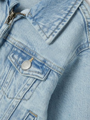 NAME IT MINI NMMTONE DNM JACKET 5560-AQ D Light Blue Denim | Freewear NMMTONE DNM JACKET 5560-AQ D - www.freewear.nl - Freewear