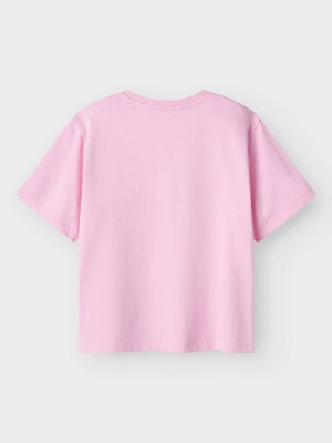 NAME IT KIDS NKFDASK SS NREG TOP Pink Frosting | Freewear NKFDASK SS NREG TOP - www.freewear.nl - Freewear